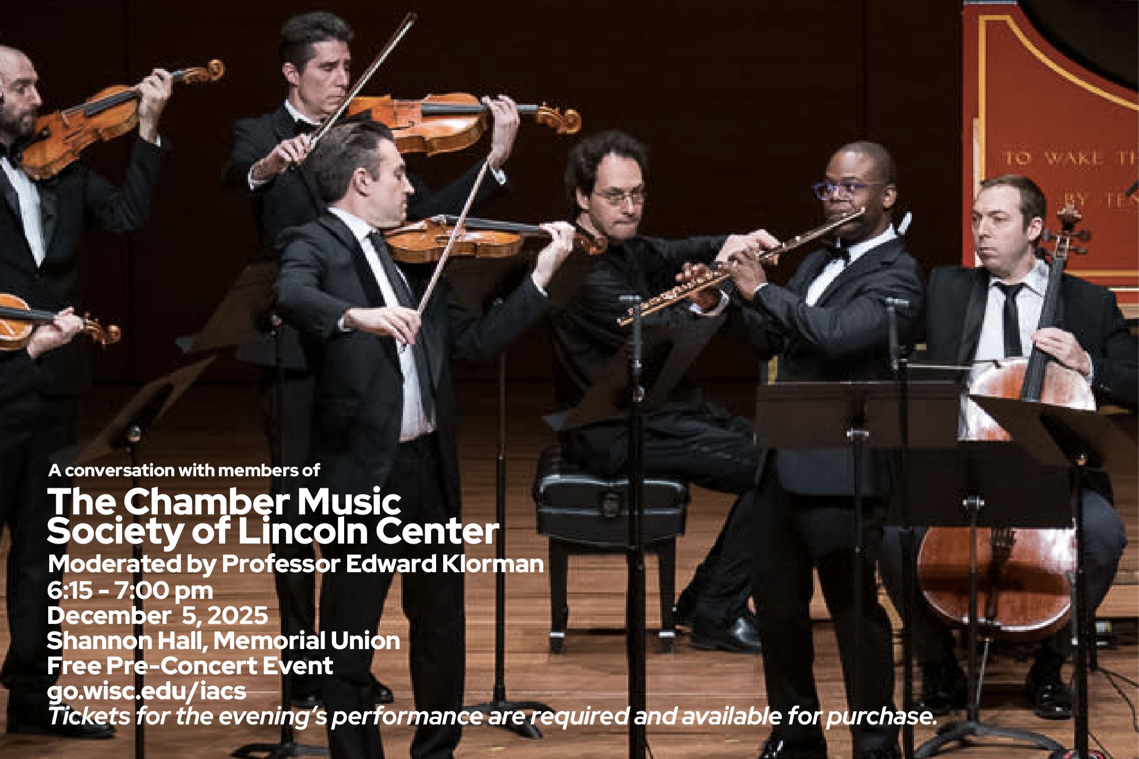 Interdisciplinary Arts Community Sessions: Chamber Music Society